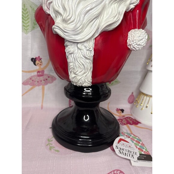 Viral Santa Blowing Bubblegum Bust Lightup - Picture 3 of 6